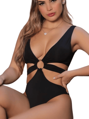 Biquini Maio Feminino Praia Bojo Branco Body Maio Bojo Flor